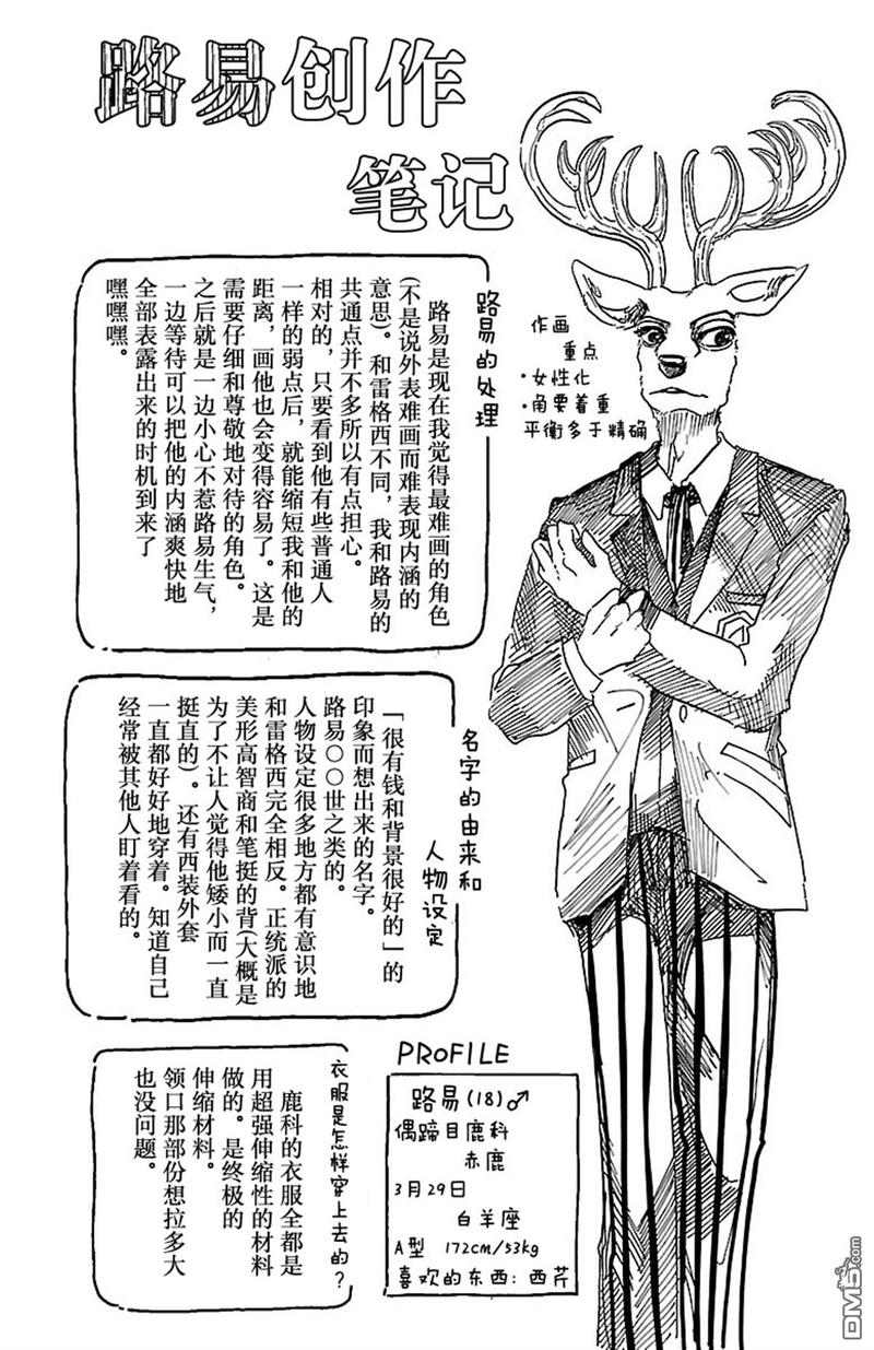 beastars第二季完整版漫画,第02卷附录1图