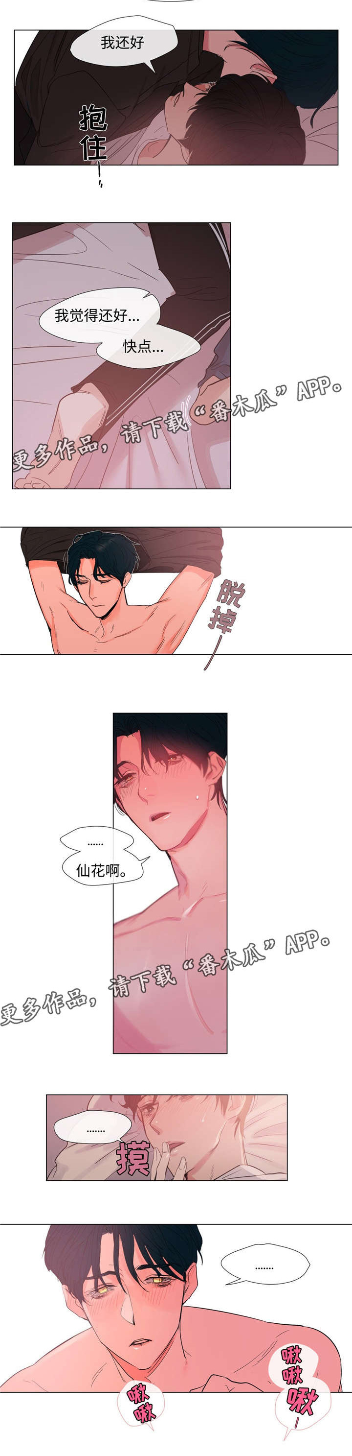 白水仙景区介绍漫画,第56章：我爱你3图
