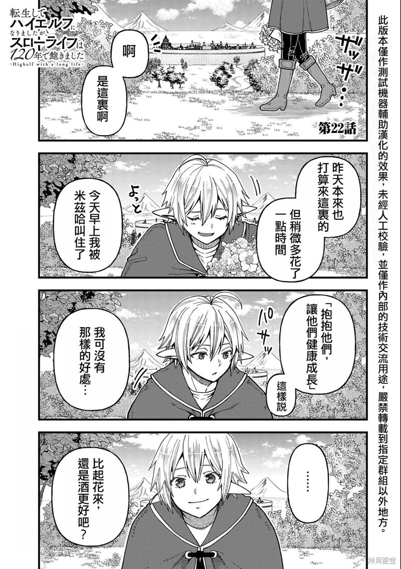 转生高等精灵慢生活了120年后厌倦了漫画第17话漫画,第22话1图