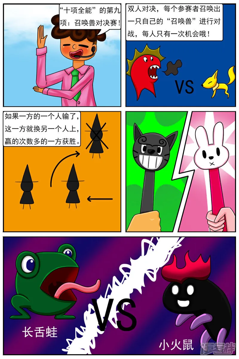 天雨星临漫画,第五十六章：十项全能魔法大赛（下）1图